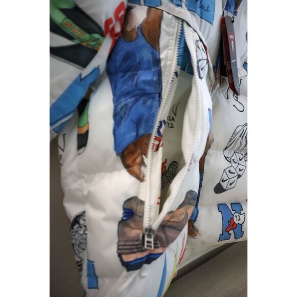 Nike FZ2288-133 Men's Sz L White Storm-FIT Bold School Windrunner Jacket - Picture 8 of 14